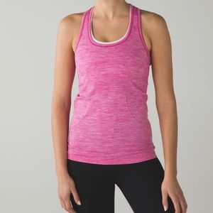 Pink Lululemon Swiftly Tech Tank